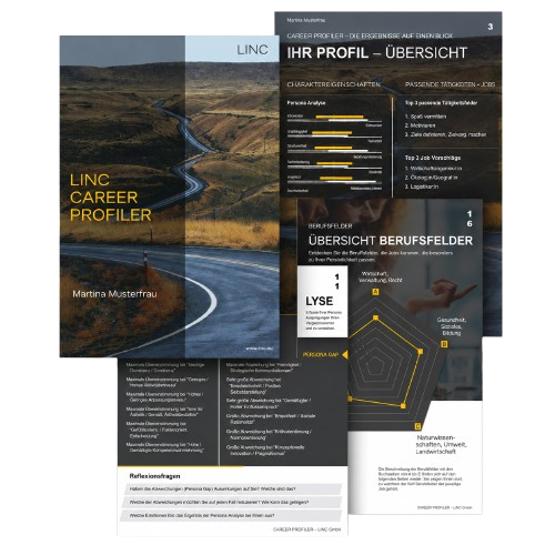 LINC Personality Profiler – Report-Ansicht
